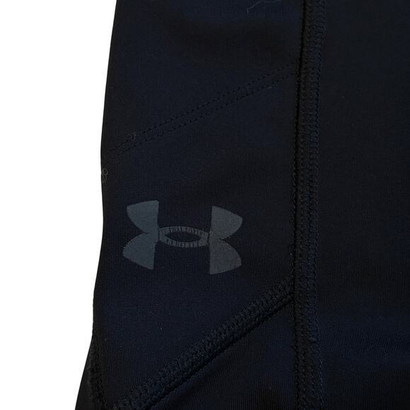 Under Armour Leggings Womens Size Small Black Fly Fast Launch Compression - Picture 4 of 10